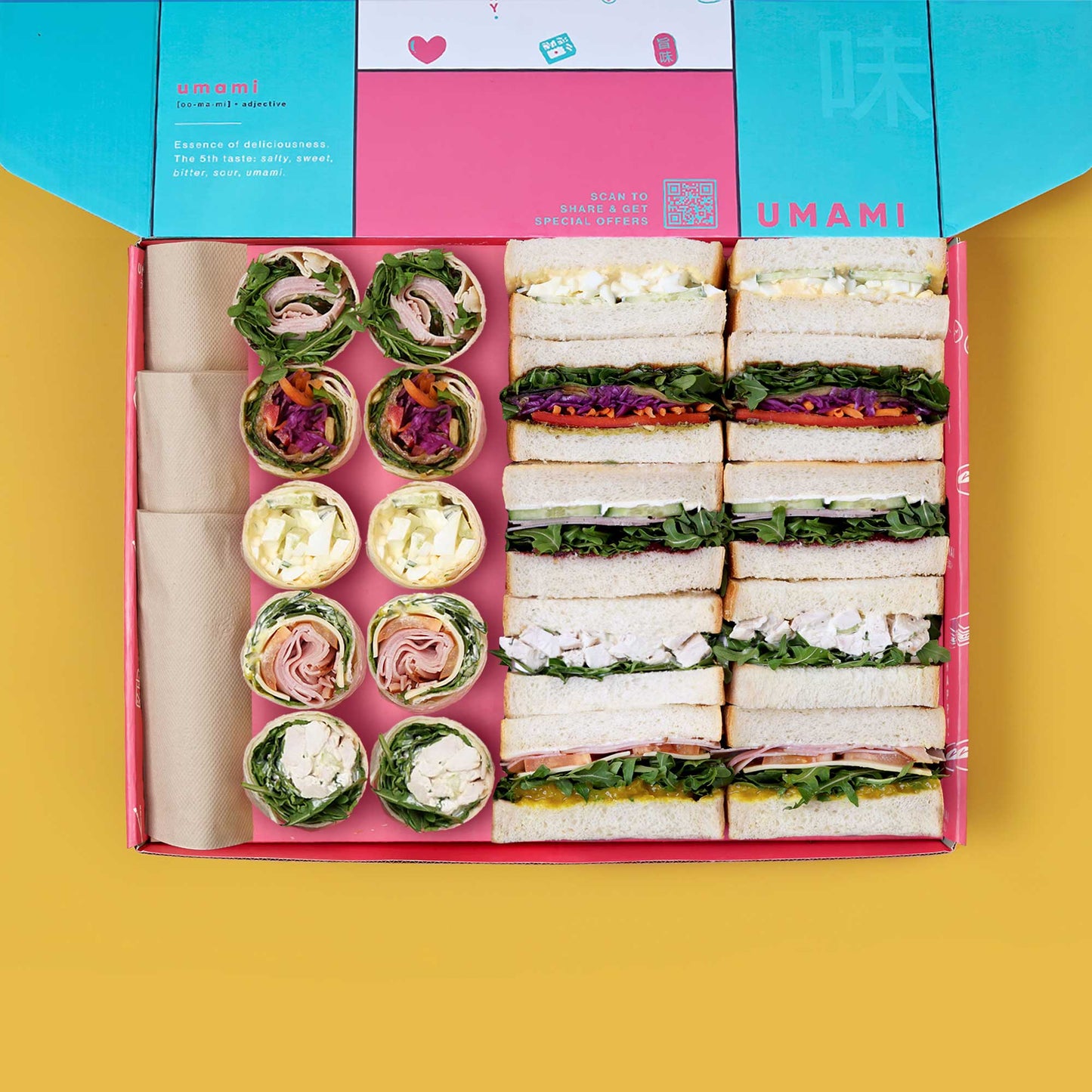 Assorted Sandwich and Wrap Platters. The catering company you've been looking for. Order from Melbourne and Sydney's best corporate and party catering service. Free delivery on orders over $200.