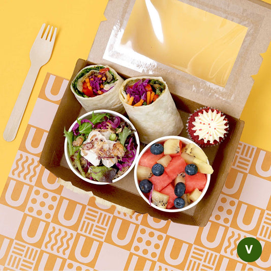 Vegetarian Wrap Boxed lunches. The catering company you've been looking for. Order from Melbourne and Sydney's best corporate and party catering service. Free delivery on orders over $200.